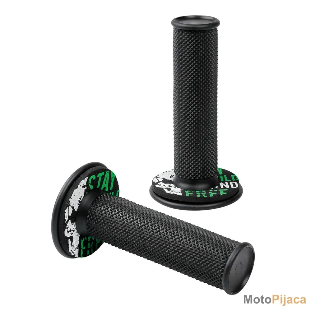 LAMPA DONUT OFF ROAD RUCKE UNIVERZALNE 120mm CRNO ZELENE 90572 - DD MOTO