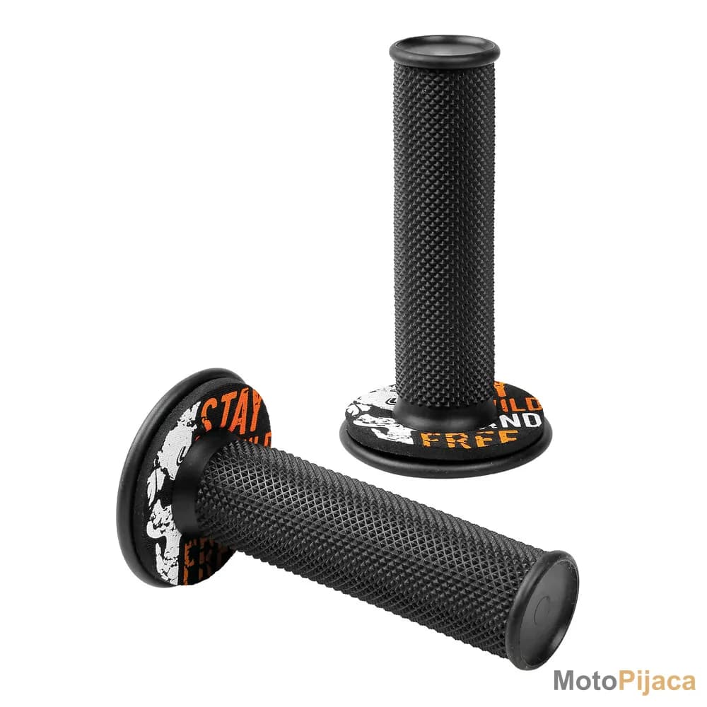 LAMPA DONUT OFF ROAD RUCKE UNIVERZALNE 120mm CRNO NARANDZASTE 90573 - DD MOTO