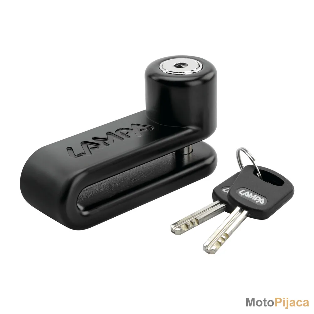 LAMPA PINCH XL BRAVA DISK LOCK – Ø 10mm – CRNI 91565 - DD MOTO