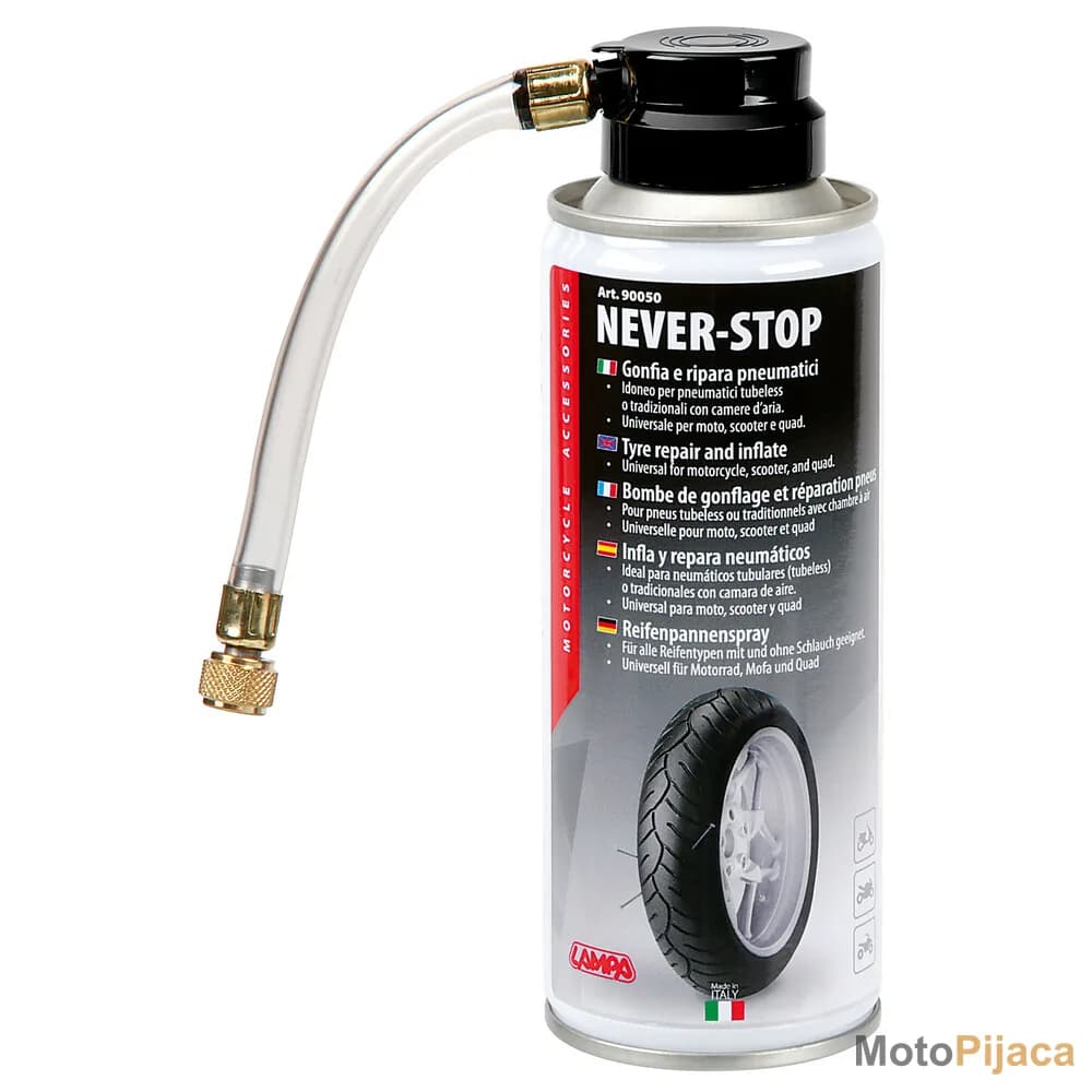 LAMPA NEVER STOP SPREJ REPARATOR ZA GUME 200ML 90050 - DD MOTO