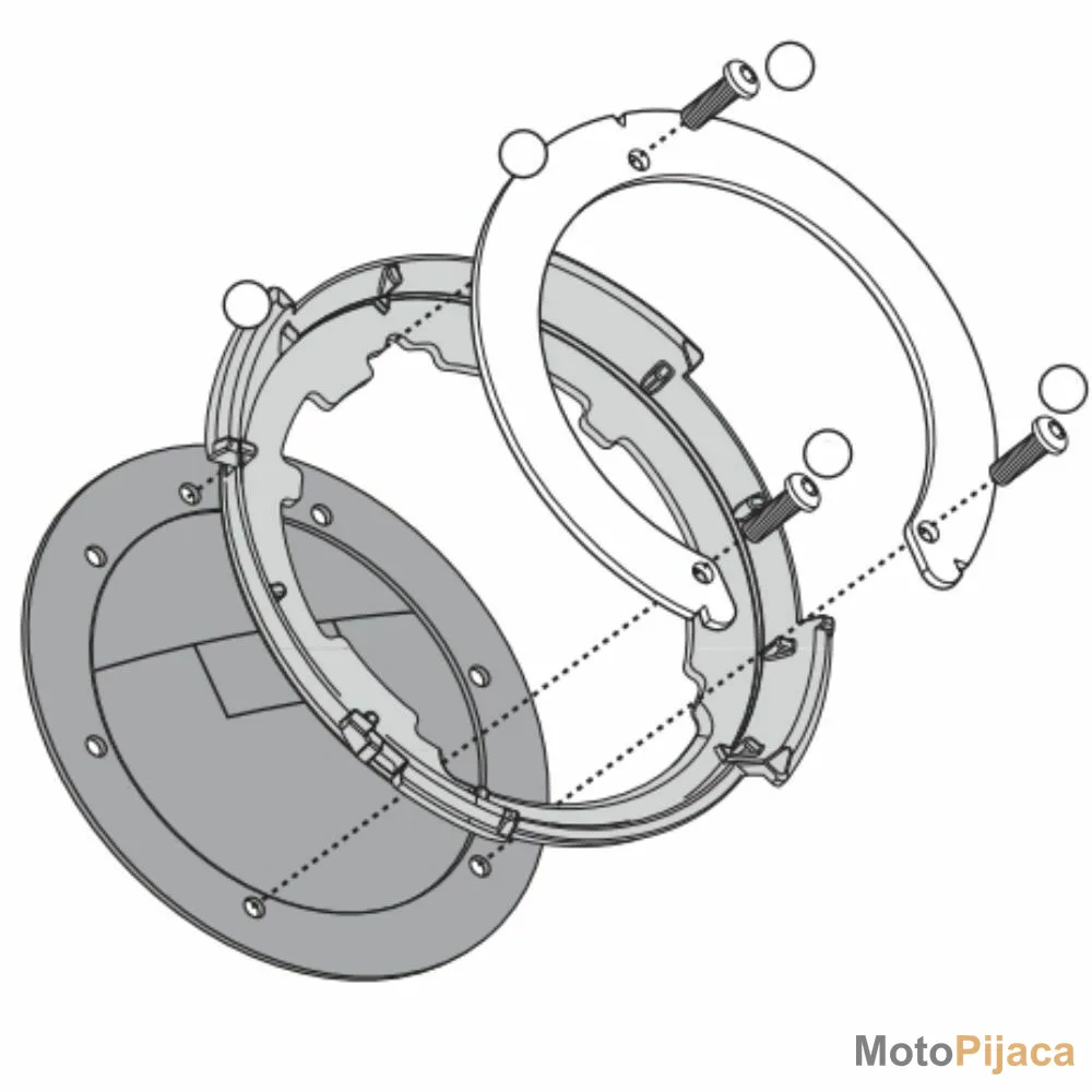 KAPPA NOSAC TANKLOCK TORBE BF03K - DD MOTO