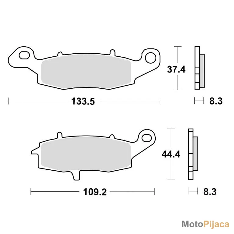 TRW MCB681SV SINTER - DD MOTO